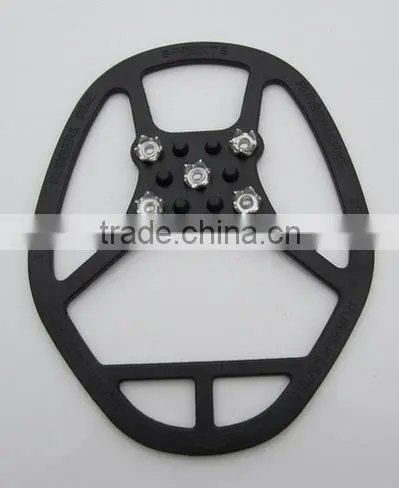 5 spikes ice gripper rubber safety shoes cover