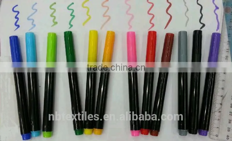 Washable fabric marker pen