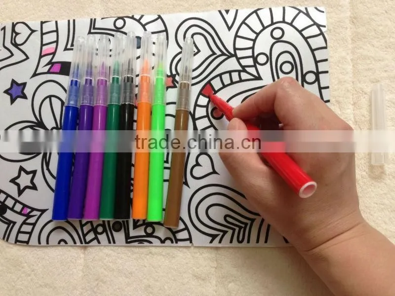 Non-washable textile fabric marker