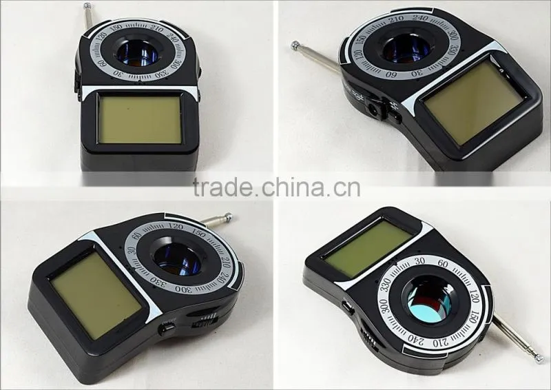 Portable CC309 hidden camera detector wireless vibration signal detector alarm