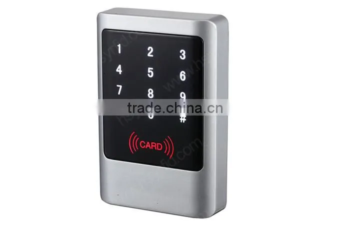 HSY-S238 Best sale single door access control system touch numeric keypad rfid standalone card reader