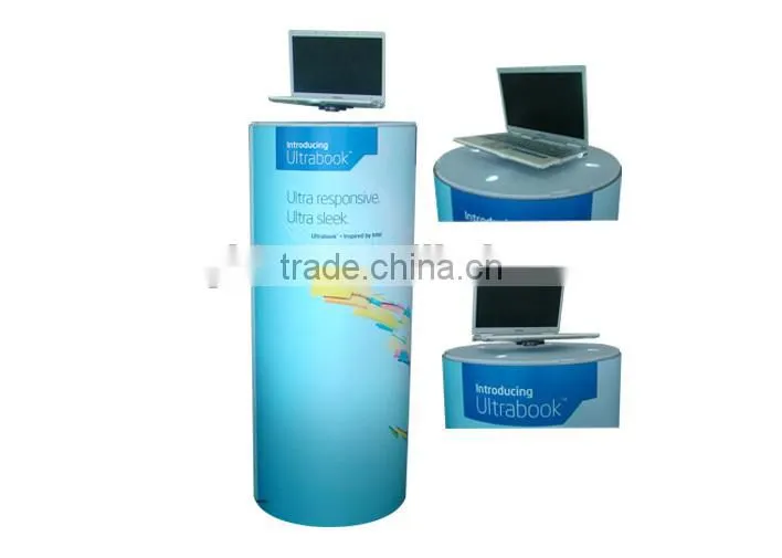 Supper weight support magnetic levitation rotating laptop display