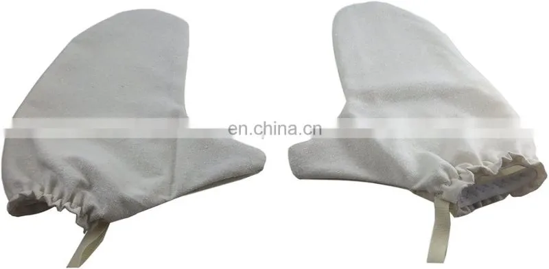 100% Silk Glove Mitten, Garshana Glove, Ayuervedic Dry Massage Glove