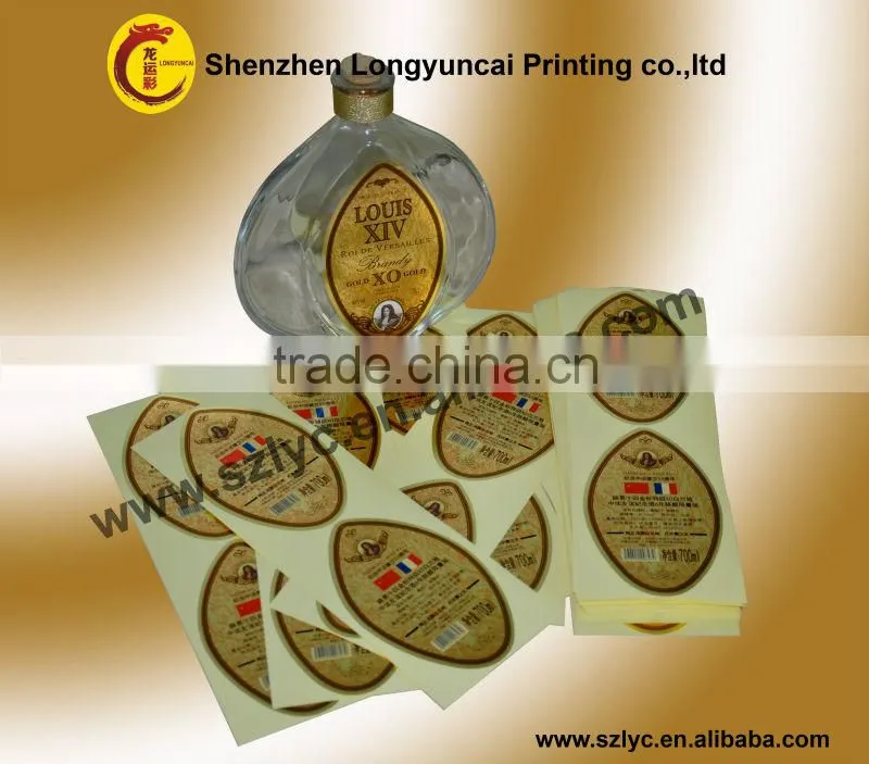 manufacturer directly wine labels printing