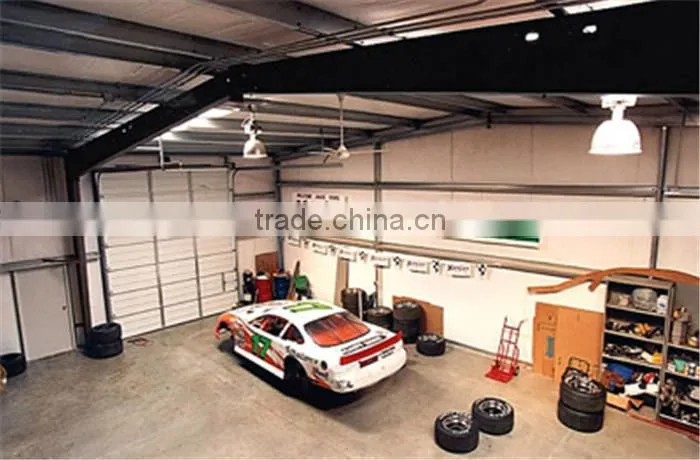 High level steel building structures garage shed