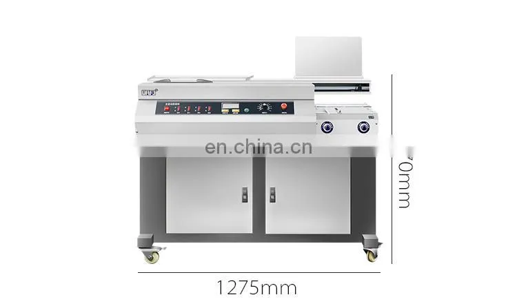 Fast Delivery Automatic Heavy Duty Side Roller Glue Firm Binding Machine Commercial