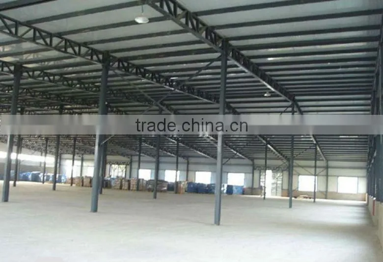 China supplier inexpensive steel frame prefab factory building