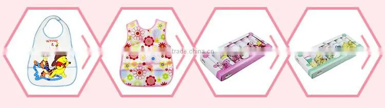 Wholesale 2016 new design 100% polyester carton baby girl bathrobes
