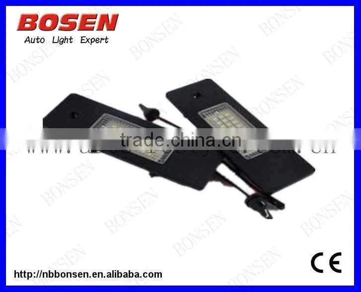 Golf 6 led number plate light for VW