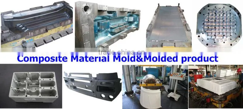 OEM battery electric fiberglass / new energy car engine hood mould supplier