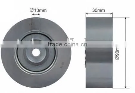 Auto engine parts tensioner pulley MD374877 for MITSUBISHI