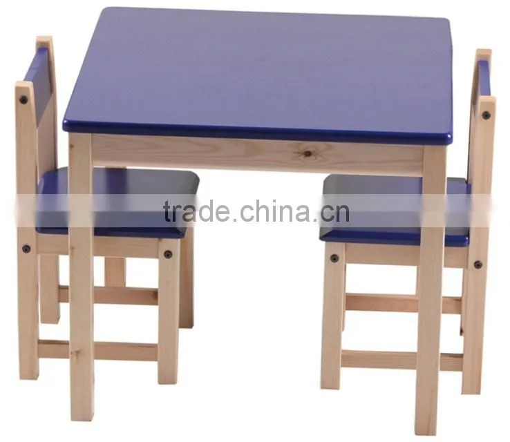 Wood Table Furnture , Children Study Table and chair