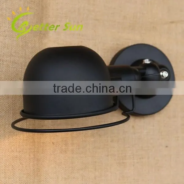 Hot Selling Modern Black Iron LED Wall Mount Lamp for Bedroom Reading