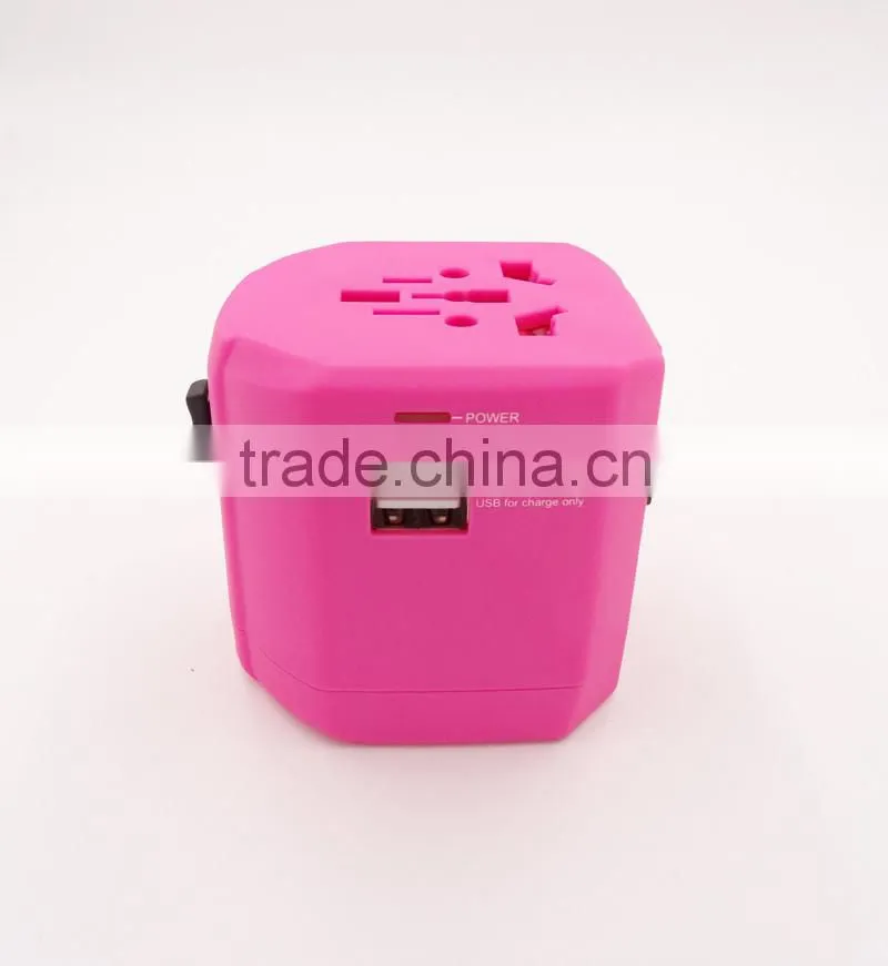 china gift items Universal UK Travel Adapter/european electrical power plug adapter with usb/seasons plug adapters