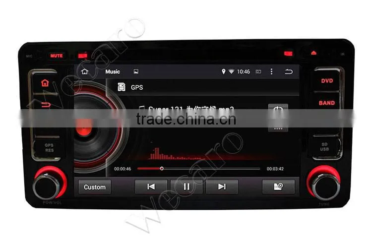 Wecaro WC-MO6238 android 4.4.4 car GPS for mitsubishi outlander android car dvd 2014 3G wifi playstore