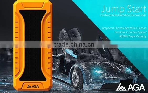 2016 AGA SJ7 universal car battery charger ultra portable powerbank 20000mah