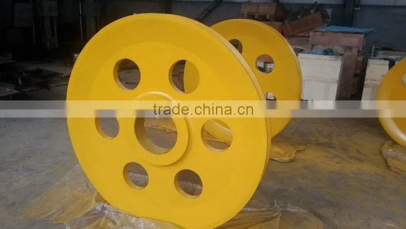 Hot industrial pulley high capacity v pulley, cement mixer pulley wheel