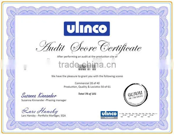 High Pressure Custom Formed Rubber EPDM Hose