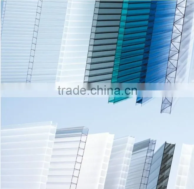 PC Hollow Sheet / Polycarbonate roofing sheet