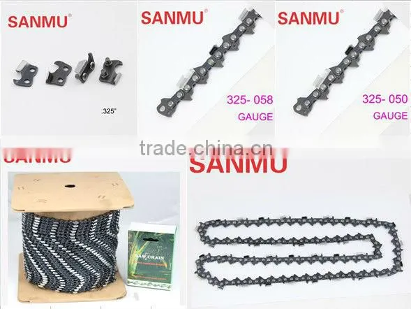 new technology325 .063" saw chain, king saw chain for chainsaw spare parts