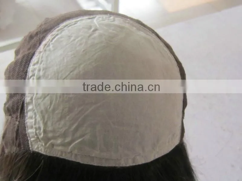 Top quality Silk Top Glueless Full Lace Wig 100% Virgin European Hair Jewish Wig