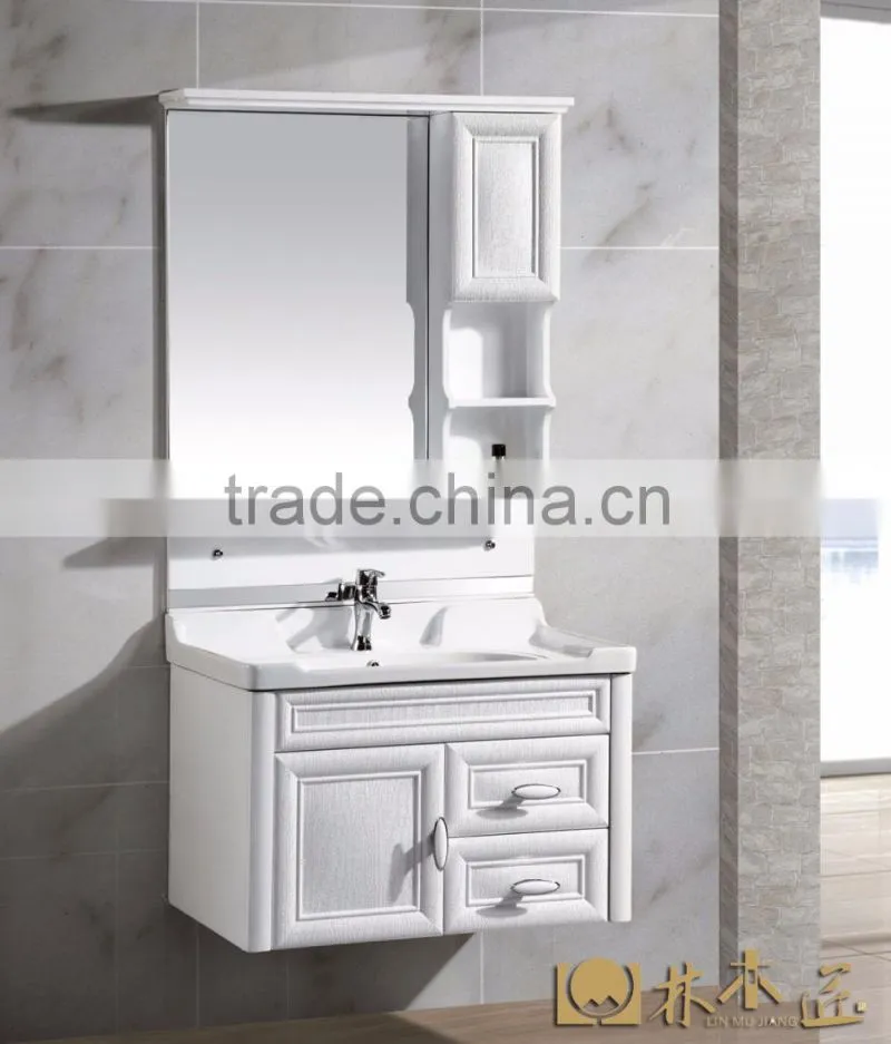 Bathroom Furniture Wash Sink Cabinet PVC (EAST-25095)