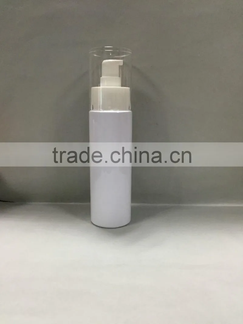 100ml thick wall PET plastic lotion bottle for personal care use