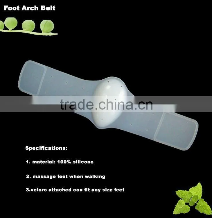 Foot Arch Belt silicone insole belt with magnet foot arch support