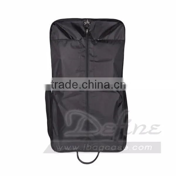 Foldable Travel Garment Bag for Suit And Dresses With Pocket