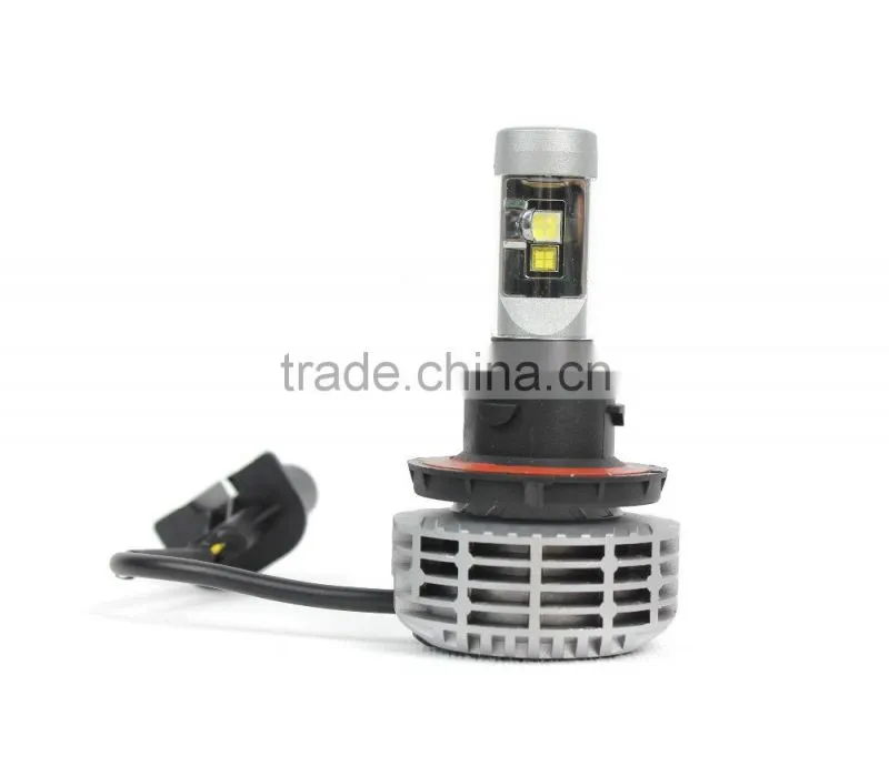 Newest G6 h13 led headlight fanless car led headlight h13 all in one led headlights