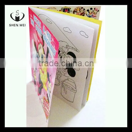 wholesale printing custom coloring custom color book