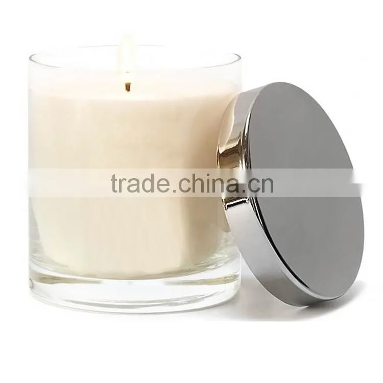 Scented candle with metal lid &carboard box