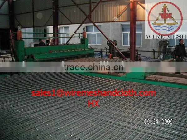 6x6 Reforcing concrete welded wire mesh panel Building materials