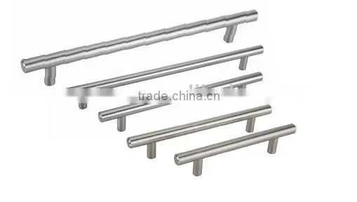 Chrome iron handle pull