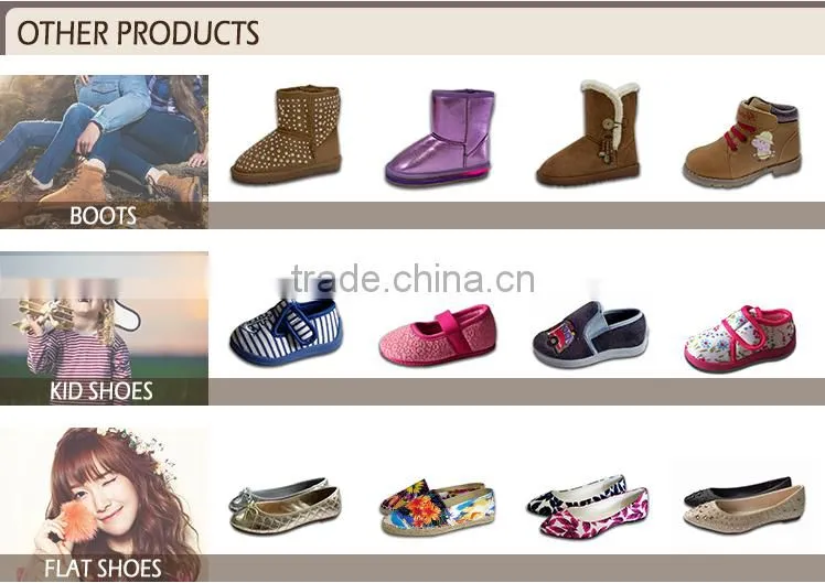 China professional manufacture comfort flat shoes 2016