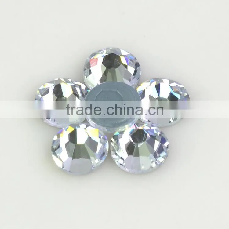 Factory Wholesale 2058 Iron on Crystal Rhinestone, Heat Trasnfer Crystal Rhinestone, Hot Fix Crystal Rhinestone for Garment