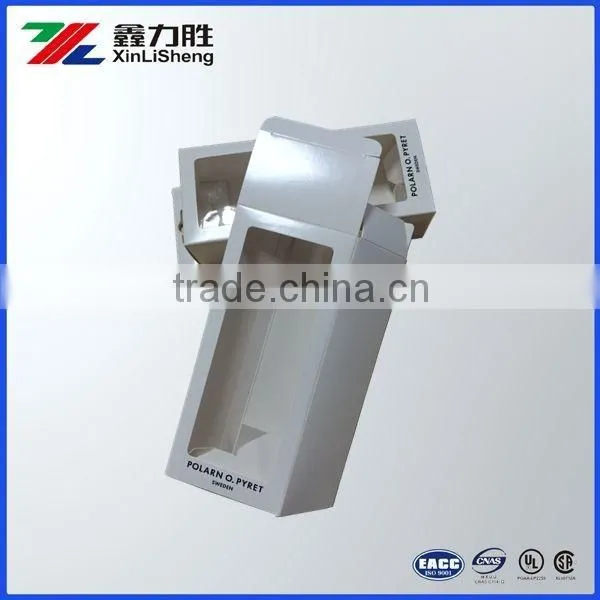 Display paper box for sunglass, toy display window box, transparent exhibit paper made box