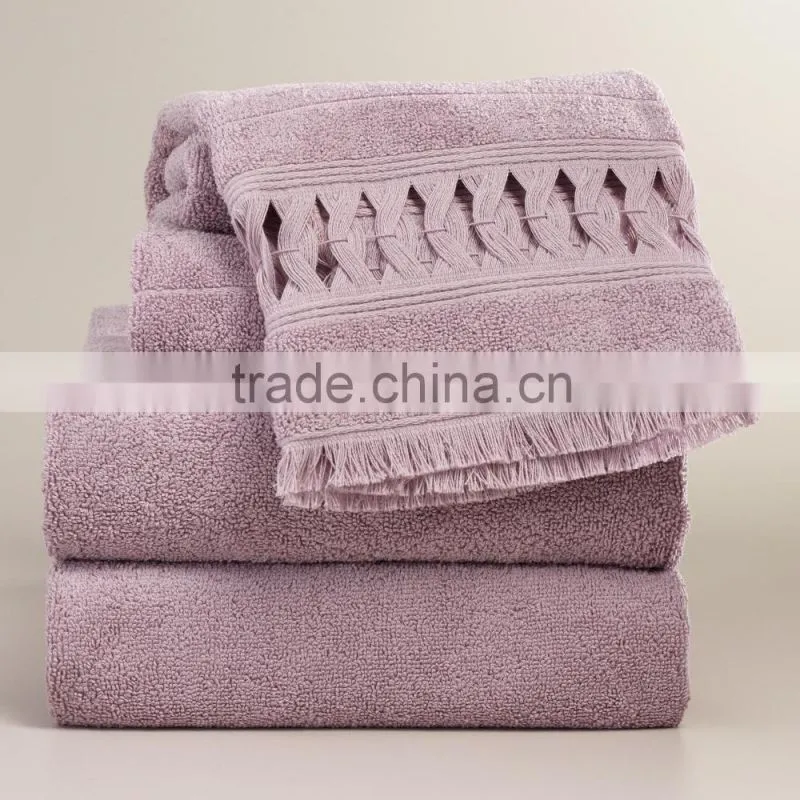 100% cotton microfiber fabric yard for bath towel