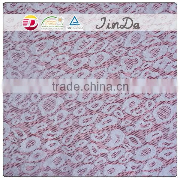 Nylon Spandex Lycra Lace Fabric /Nylon 92 Spandex 8 Lace Fabric For Women Garment