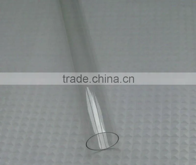 pc led light tube/ hard milk PC tube for light/2012 Extrusion square Tube/PC Tube/ LED Light Tube
