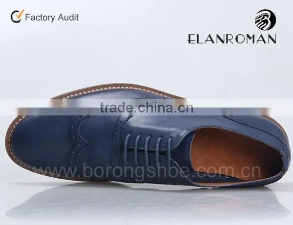 Fashion British style brogue leather shoe for men dress men shoe