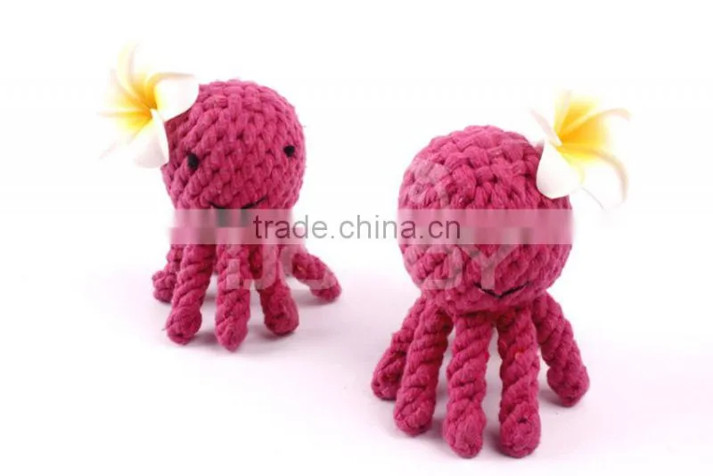 2014 all new octopus animal shape pet toys and pet products