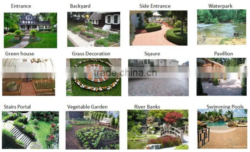 Garden Decor Plastic Concrete Pavement Mold Cobble Paving Block Mould Ornaments for sale South Africa