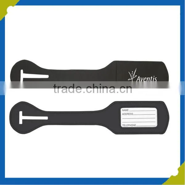 Newly ID rubber tag soft pvc luggage tag Personlized design luggage tag