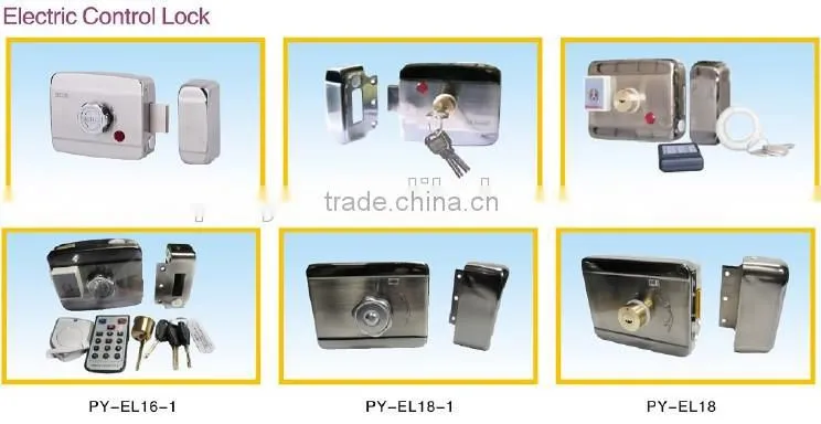Low cost electric door cylinder lock for access control system PY-EL2