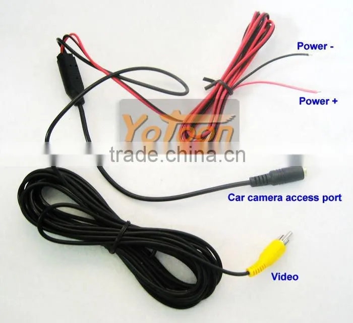 Newest Rear view Car camera with guard line function and CCD effect