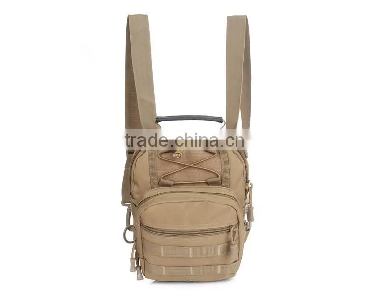 Outdoor leisure sport camouflage molle tactical military tool bag