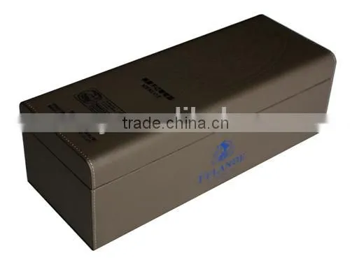 Single Leather Wine Travel Carrying Case