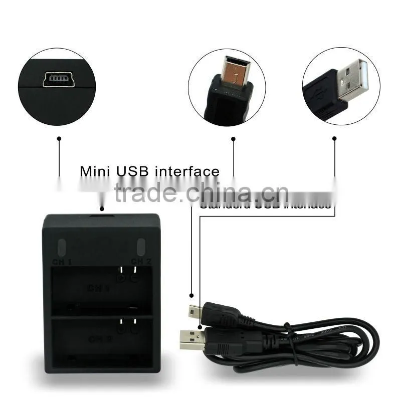 For gopro battery charger with smatree logo hot sale