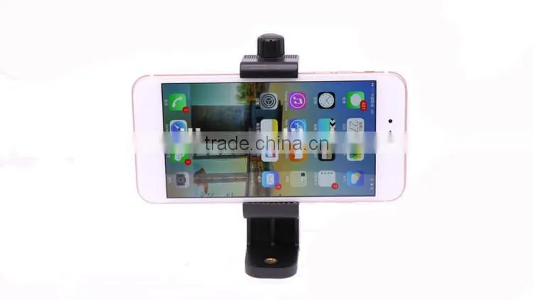 Strong 360 rotable camera Tripod Holder with rotation Phone Clip Mount for iPhone7/7plus/6/6s/6plus/5,SamsungS6 S9/Note 2 3 4 5